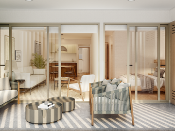 HERMOSO FLAT  DE 2 DORMITORIOS  CON TERRAZA EN VENTA EN MIRAFLORES