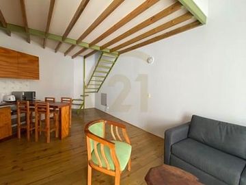 Venta Loft Duplex amoblado Cerro Santo Domingo