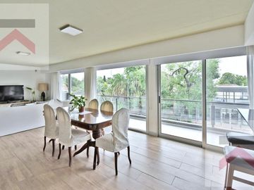 Espectacular departamento 3 amb en Punta Chica, con cochera cubierta, pileta y parrilla!