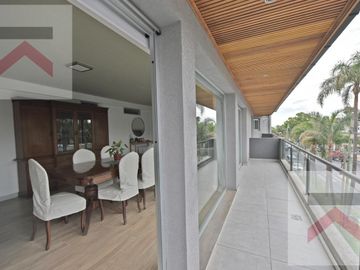 Espectacular departamento 3 amb en Punta Chica, con cochera cubierta, pileta y parrilla!
