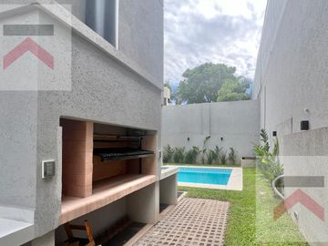 Espectacular departamento 3 amb en Punta Chica, con cochera cubierta, pileta y parrilla!