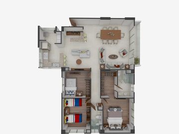 Departamento en venta en San Andres Atenco, Tlalnepantla de Baz, México