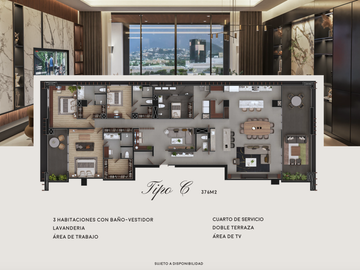 DEPARTAMENTOS EN VENTA EN VALLE ORIENTE SAN PEDRO GARZA GARCIA