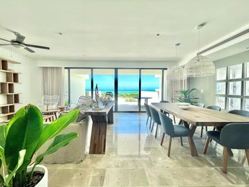 Departamento frente al mar en venta Telchac Puerto