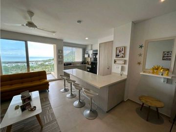 Venta apartamento amoblado aguamarina Juan de Acosta DE07LF