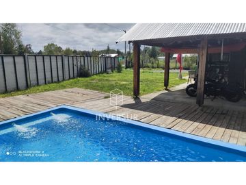 CASA CON PISCINA Y QUINCHO SECTOR PICHOY VALDIVIA