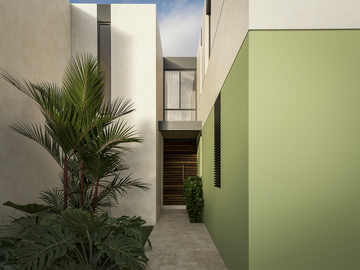 En Venta, Casa en Chicxulub Puerto / 3 rec. 3.5 baños alberca Cuarto de serv