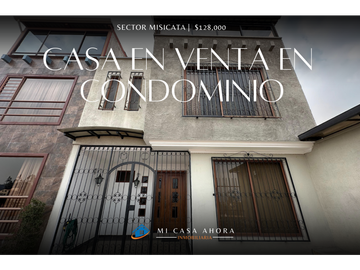 CASA EN VENTA EN CONDOMINIO EN MISICATTA