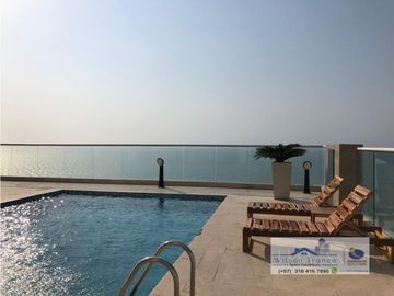 Apartamento En Venta, Estrene, El Cabrero, vista al mar, Cartagena