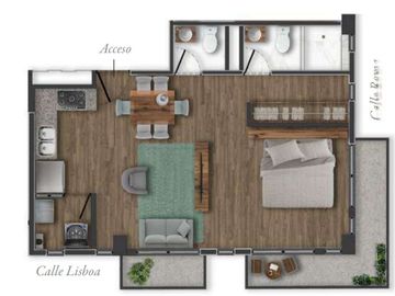 DEPARTAMENTO PREVENTA  CALLE ROMA