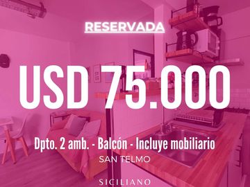 Departamento en San Telmo