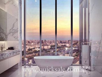 Retasado bajo 35% Puerto Madero Harbour Tower Sup 275m2 3 Suites Dependencia