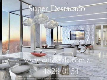 Retasado bajo 35% Puerto Madero Harbour Tower Sup 275m2 3 Suites Dependencia