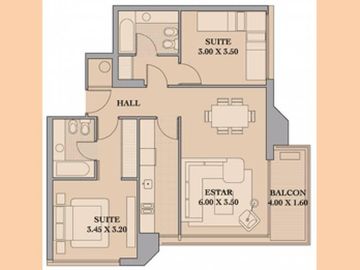 TORRE QUARTIER BOULEVARD: Cocina  3 AMB C/ COCHERA Sup. 82m2 opcional Cochera BAulera