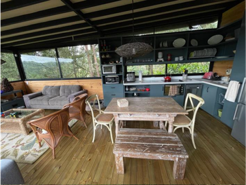 Venta casa o cabaña campestre con 4 habit. en el Retiro vereda Chuscal