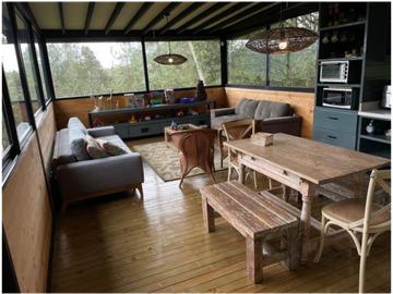 Venta casa o cabaña campestre con 4 habit. en el Retiro vereda Chuscal