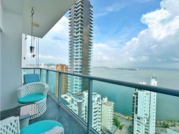 Venta Apartamento Edificio Infinitum en Bocagrande Cartagena Amoblado