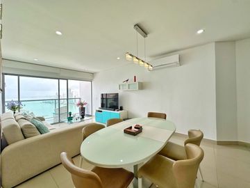 Venta Apartamento Edificio Infinitum en Bocagrande Cartagena Amoblado