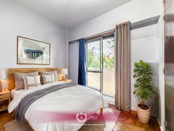 Venta departamento 2 ambientes 43M² con balcón al frente en Boedo con renta asegurada apto crédito