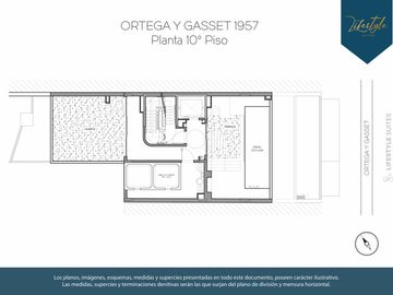 Venta Departamento 2 Ambientes con Balcón, Las Cañitas