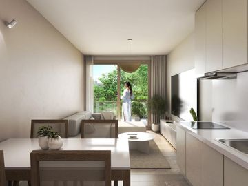 Venta Departamento 2 Ambientes con Balcón, Las Cañitas