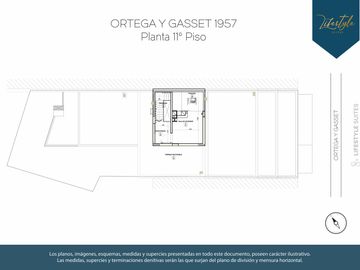 Venta Departamento 2 Ambientes con Balcón, Las Cañitas