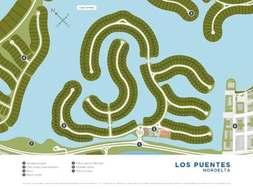 Lote a la Laguna en Los Puentes - Nordelta