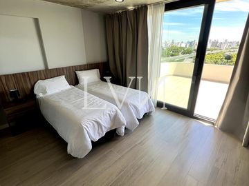 Venta departamento monoambiente con balcón terraza a estrenar en Palermo Hollywood