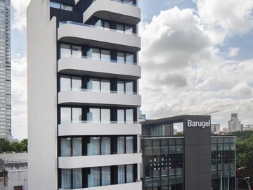 Venta departamento monoambiente con balcón terraza a estrenar en Palermo Hollywood