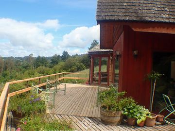 Linda casa con vista al lago cerca de Futrono