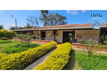 ref 941a el jardín/pavas/vendo casa campestre