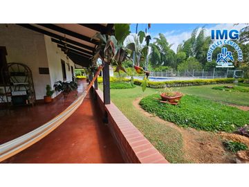 ref 941a el jardín/pavas/vendo casa campestre