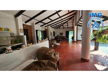 ref 941a el jardín/pavas/vendo casa campestre