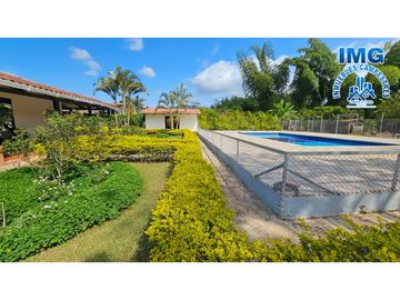 ref 941a el jardín/pavas/vendo casa campestre