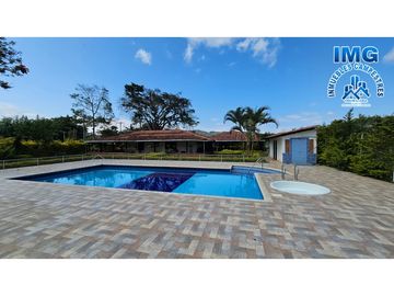 ref 941a el jardín/pavas/vendo casa campestre