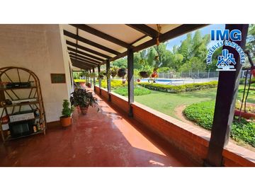 ref 941a el jardín/pavas/vendo casa campestre