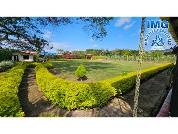 ref 941a el jardín/pavas/vendo casa campestre