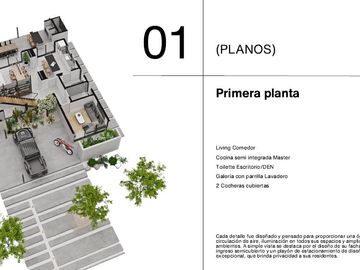 Casa en El Naudir en venta a estrenar con pileta 3 dormitorios y escritorio 6593