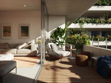 Departamento de 3 ambientes en Caballito