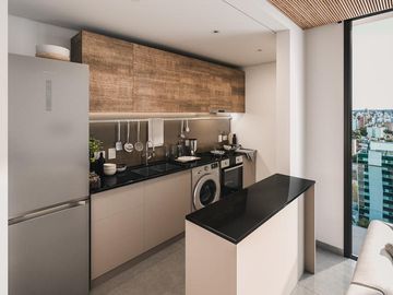 Departamento venta -2 dormitorios 2 baños  - 71 mts 2 totales - La Plata-pozo-emprendimiento.