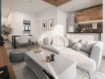 Departamento venta -2 dormitorios 2 baños  - 71 mts 2 totales - La Plata-pozo-emprendimiento.