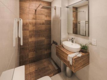Departamento venta -2 dormitorios 2 baños  - 71 mts 2 totales - La Plata-pozo-emprendimiento.