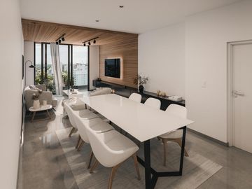 Departamento venta -2 dormitorios 2 baños  - 71 mts 2 totales - La Plata-pozo-emprendimiento.