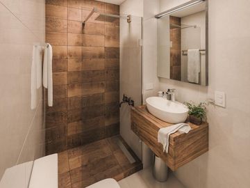 Departamento venta -2 dormitorios 2 baños  - 71 mts 2 totales - La Plata-pozo-emprendimiento.