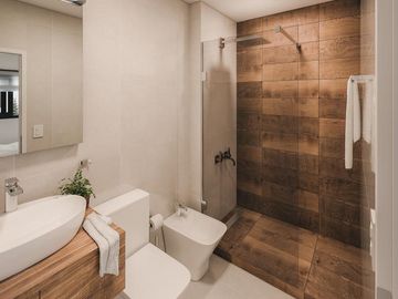 Departamento venta -2 dormitorios 2 baños  - 71 mts 2 totales - La Plata-pozo-emprendimiento.