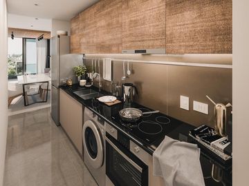 Departamento venta -2 dormitorios 2 baños  - 71 mts 2 totales - La Plata-pozo-emprendimiento.
