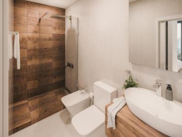 Departamento venta -2 dormitorios 2 baños  - 71 mts 2 totales - La Plata-pozo-emprendimiento.