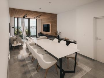 Departamento venta -2 dormitorios 2 baños  - 71 mts 2 totales - La Plata-pozo-emprendimiento.