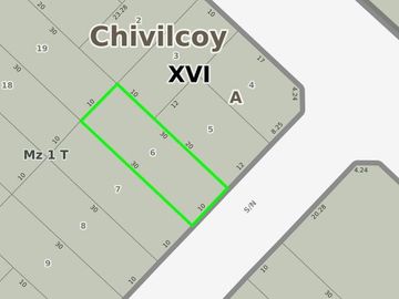 Terreno en venta - 300 mts2- Chivilcoy