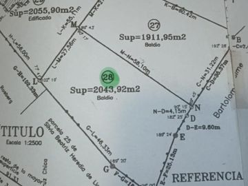 LA CUMBRE LOTE SOBRE CALLE BARTOLOME JAIME